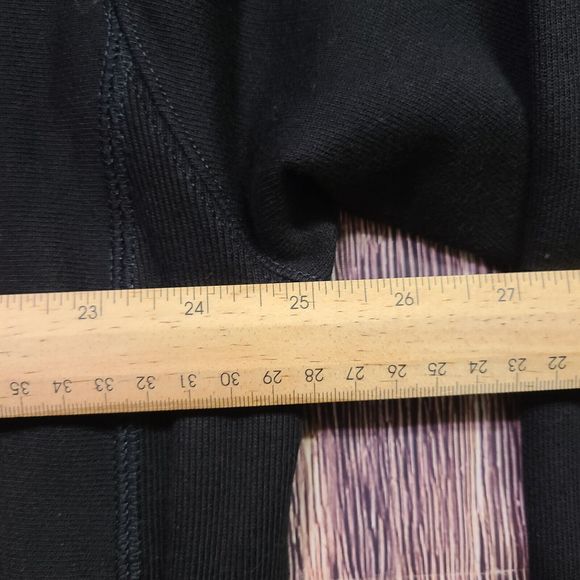 Champion Sweatshirt Mens Large Reverse Weave Black Multicolor Pullover Loose Fit - Picture 8 of 10